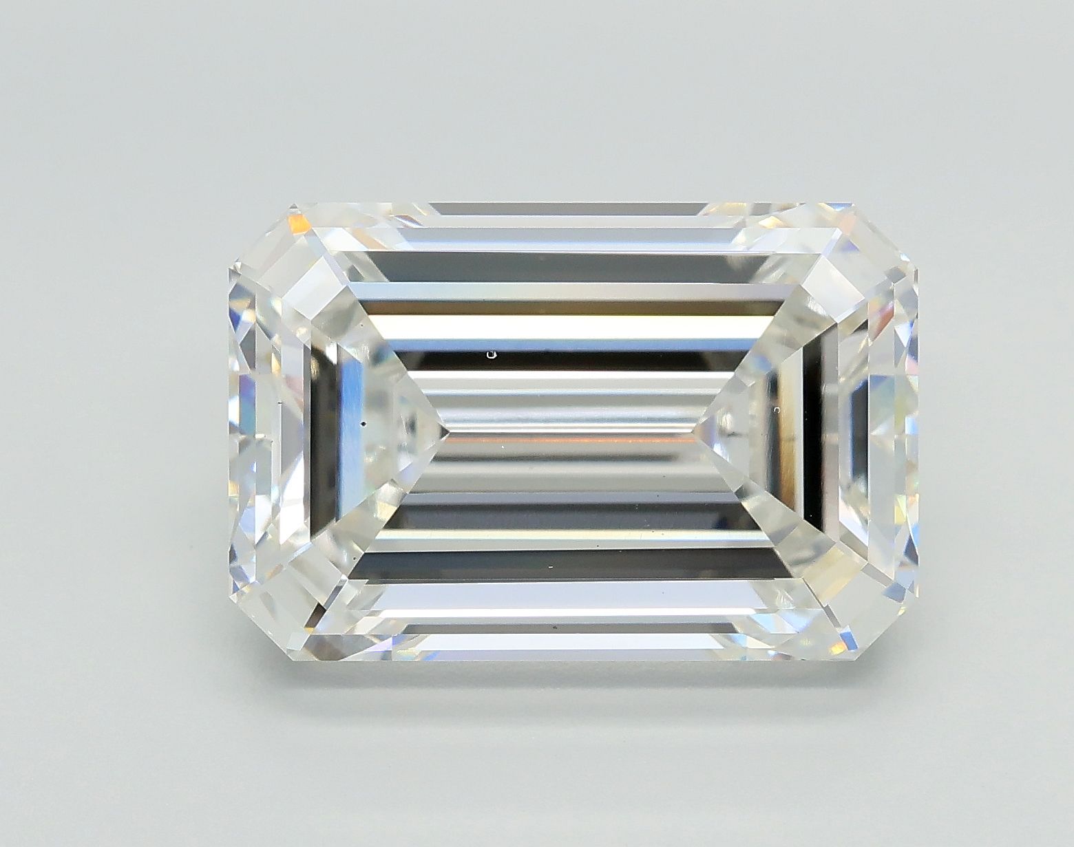 7.02 ct. emerald Lab Grown Diamond front image