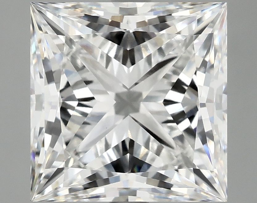 5.06 ct. princess Lab Grown Diamond front image