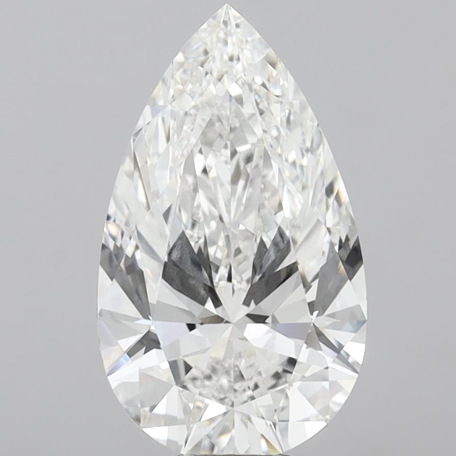 8.10 ct. pear Lab Grown Diamond front image