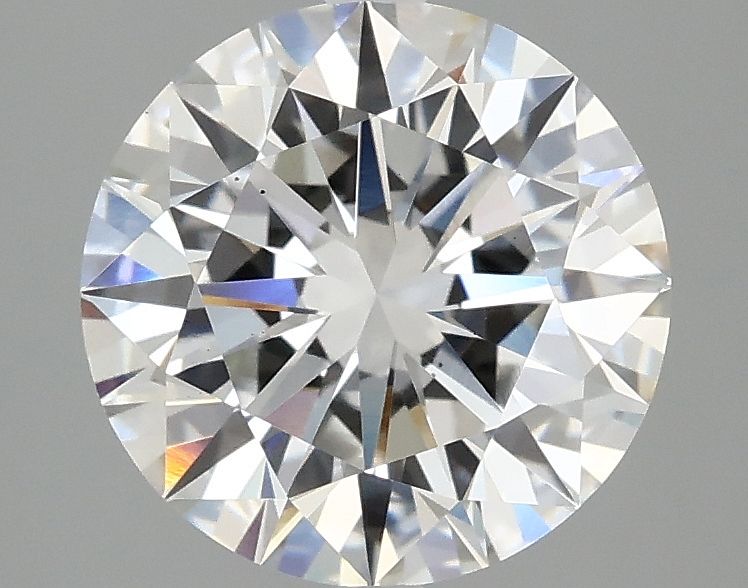 2.54 ct. round Lab Grown Diamond front image