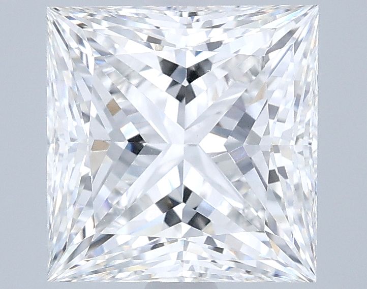 3.08 ct. princess Lab Grown Diamond front image