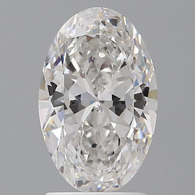 2.10 ct. oval Lab Grown Diamond front image