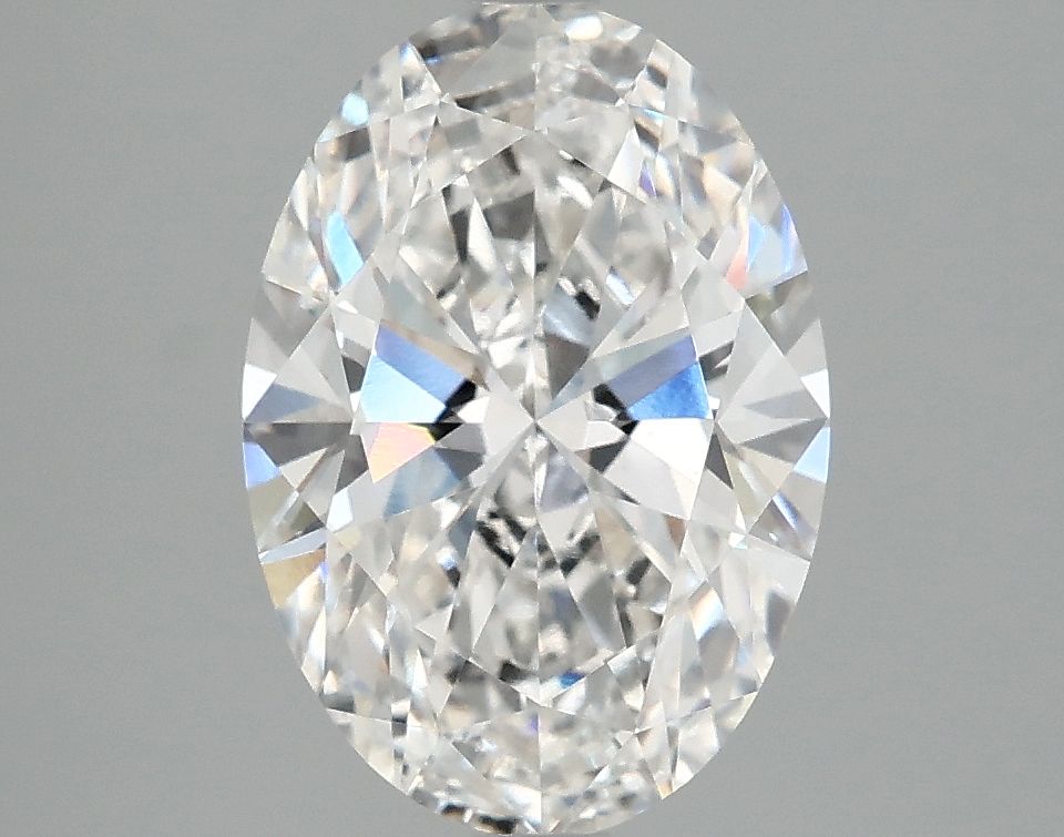 2.87 ct. oval Lab Grown Diamond front image