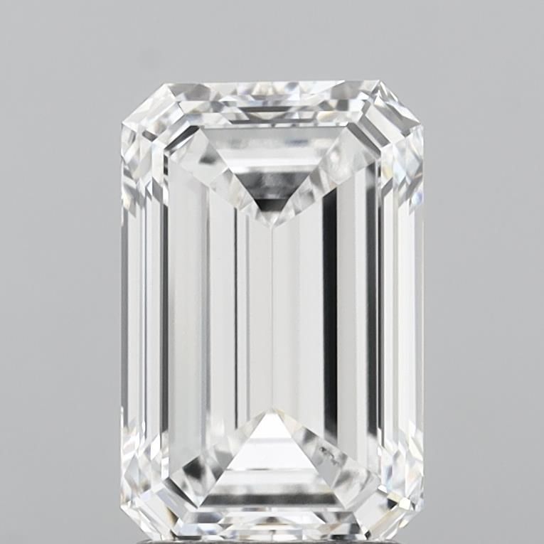 2.58 ct. emerald Lab Grown Diamond front image