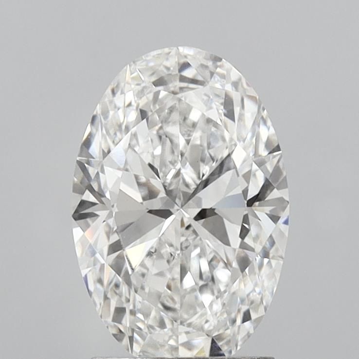 2.08 ct. oval Lab Grown Diamond front image