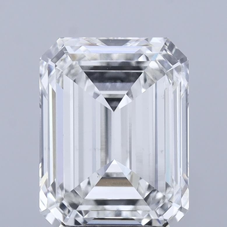 2.55 ct. emerald Lab Grown Diamond front image