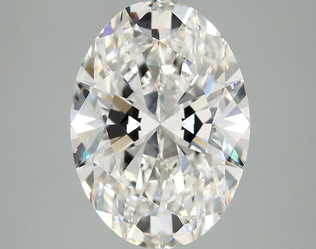 4.09 ct. oval Lab Grown Diamond front image