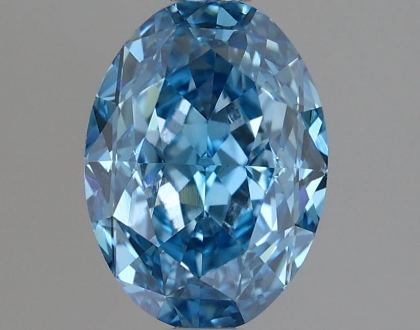 1.44 ct. oval Lab Grown Diamond front image