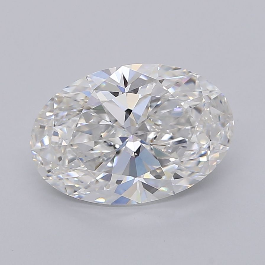 3.25 ct. oval Lab Grown Diamond front image