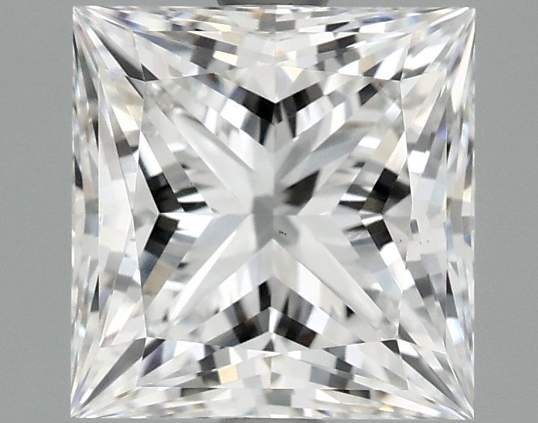 2.10 ct. princess Lab Grown Diamond front image