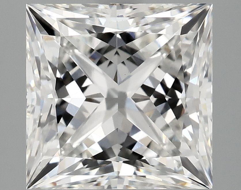 4.11 ct. princess Lab Grown Diamond front image