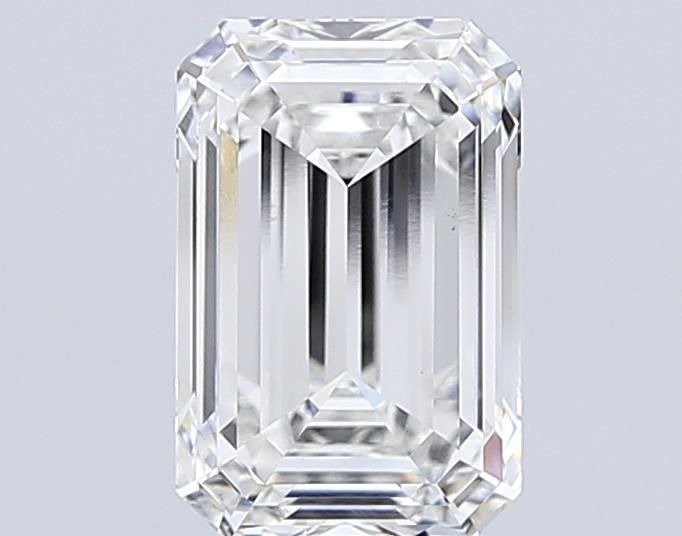 5.04 ct. emerald Lab Grown Diamond front image