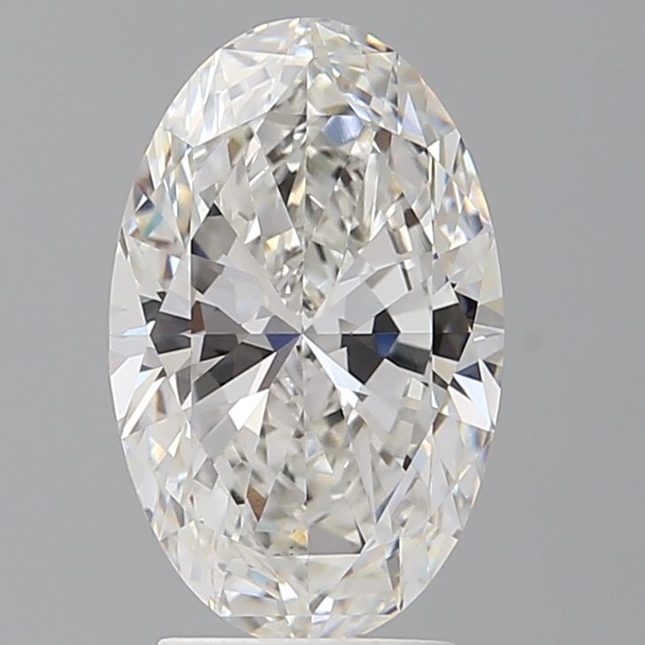 3.04 ct. oval Lab Grown Diamond front image
