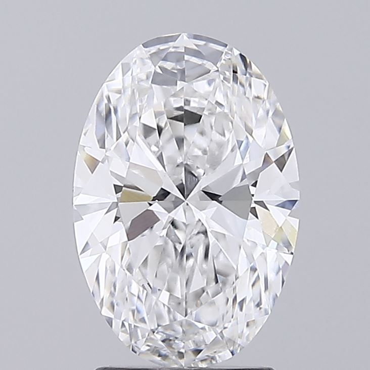 2.51 ct. oval Lab Grown Diamond front image