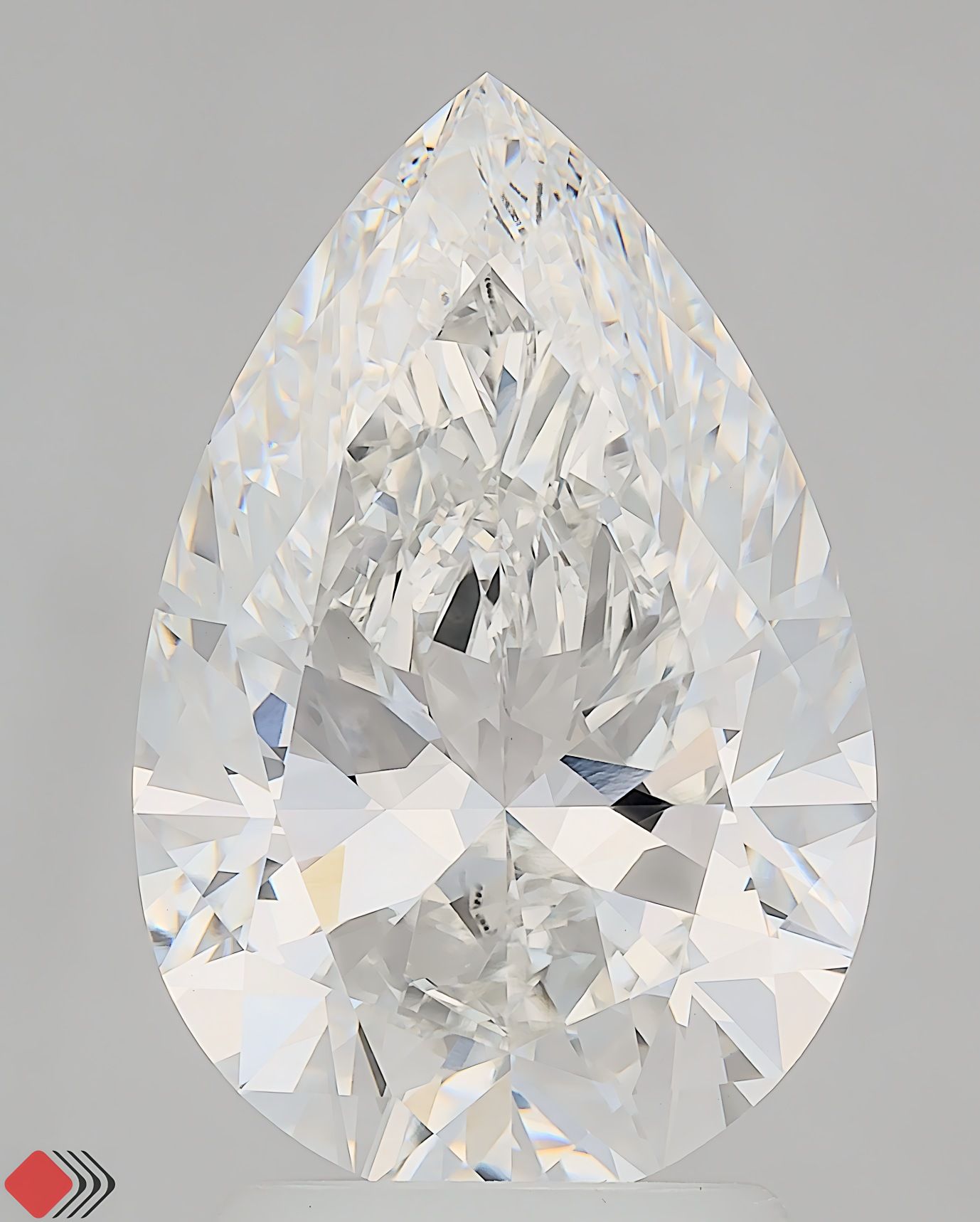 3.01 ct. pear Lab Grown Diamond front image