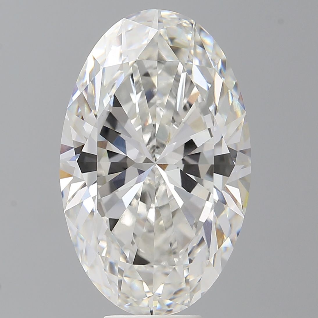 9.57 ct. oval Lab Grown Diamond front image
