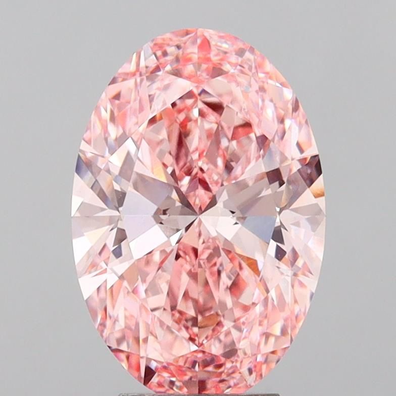 4.67 ct. oval Lab Grown Diamond front image