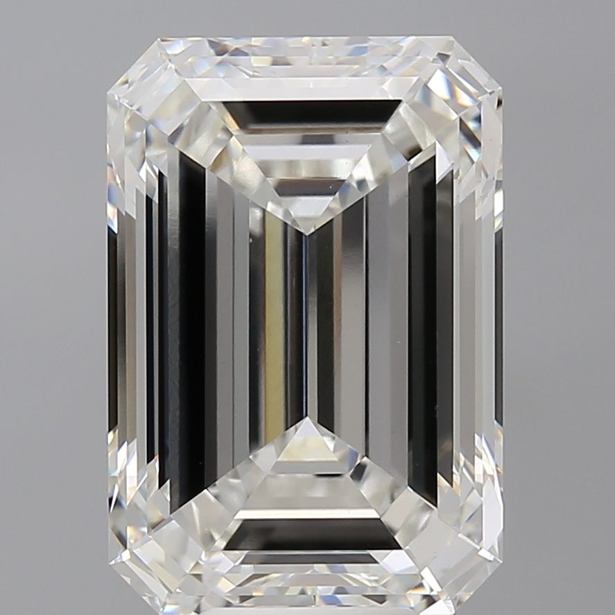 9.55 ct. emerald Lab Grown Diamond front image