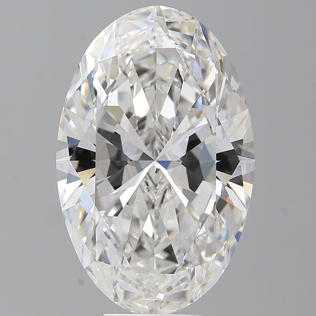 9.59 ct. oval Lab Grown Diamond front image