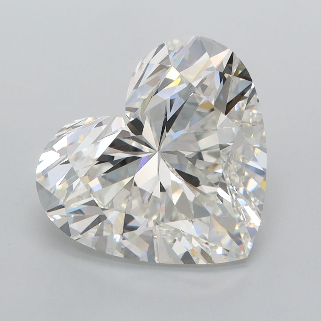 5.06 ct. heart Lab Grown Diamond front image