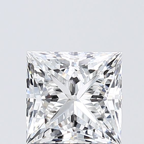 1.74 ct. princess Lab Grown Diamond front image