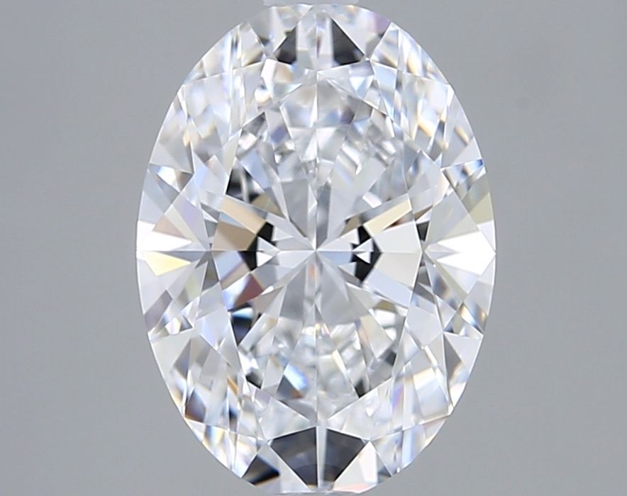 2.06 ct. oval Lab Grown Diamond front image