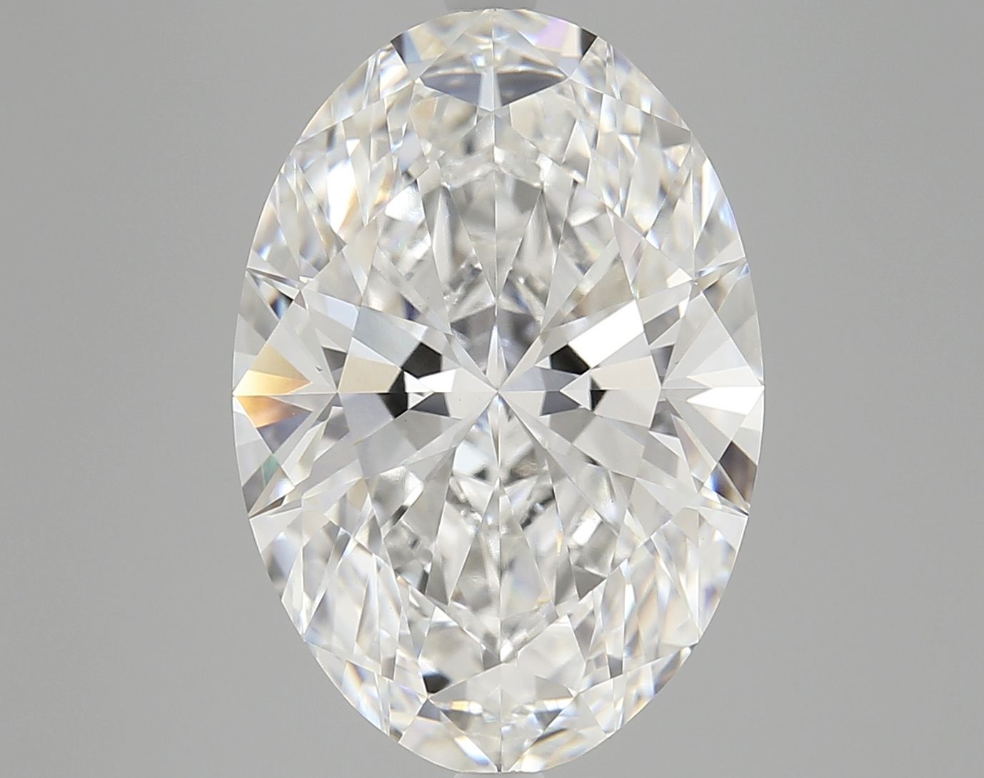 8.07 ct. oval Lab Grown Diamond front image