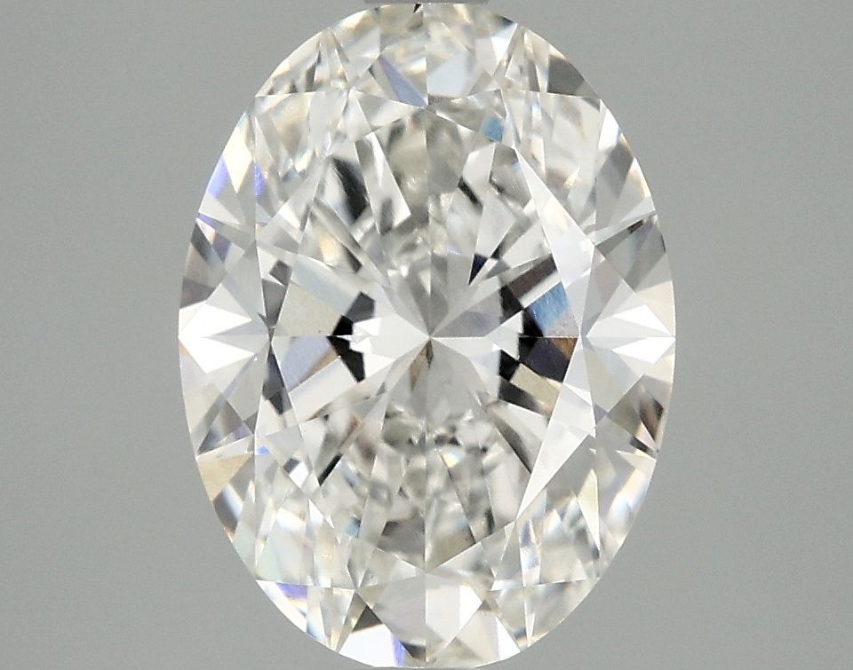 3.02 ct. oval Lab Grown Diamond front image