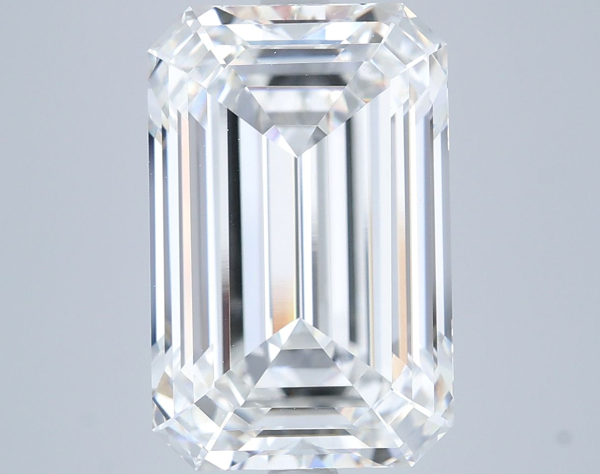 8.05 ct. emerald Lab Grown Diamond front image