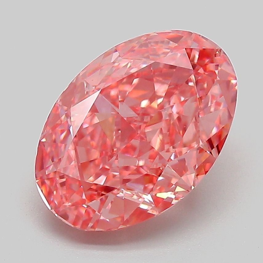 3.03 ct. oval Lab Grown Diamond front image