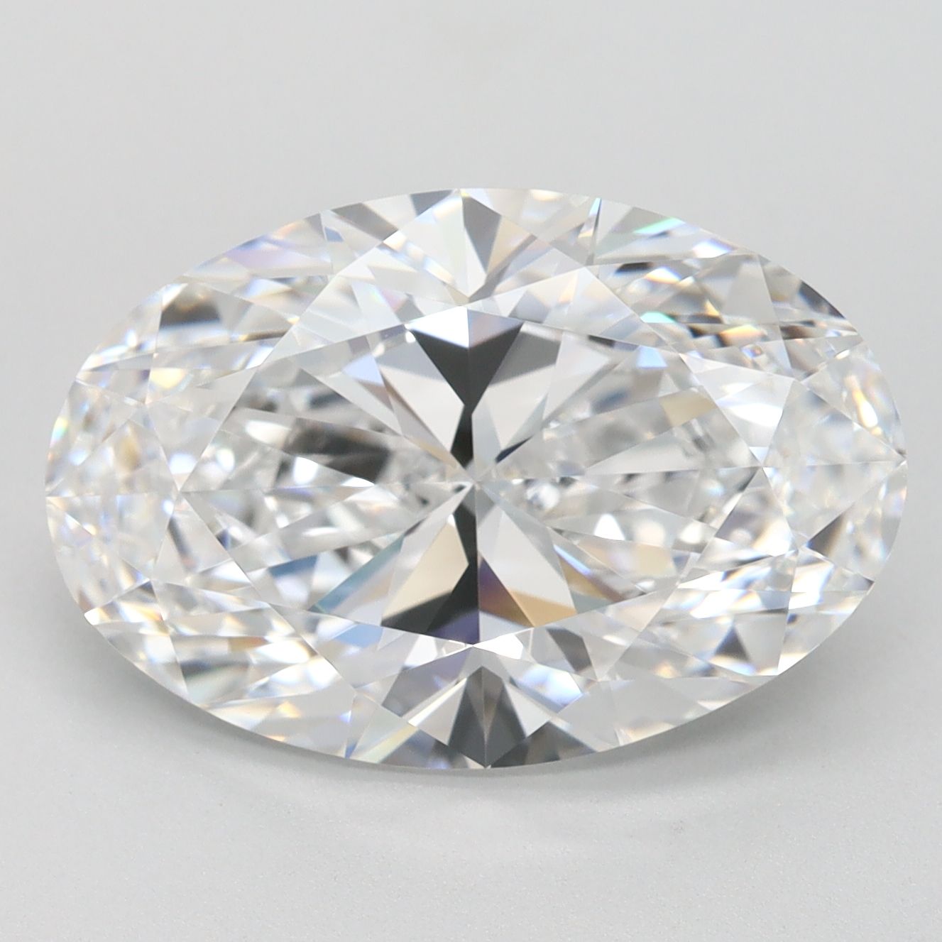 5.10 ct. oval Lab Grown Diamond front image