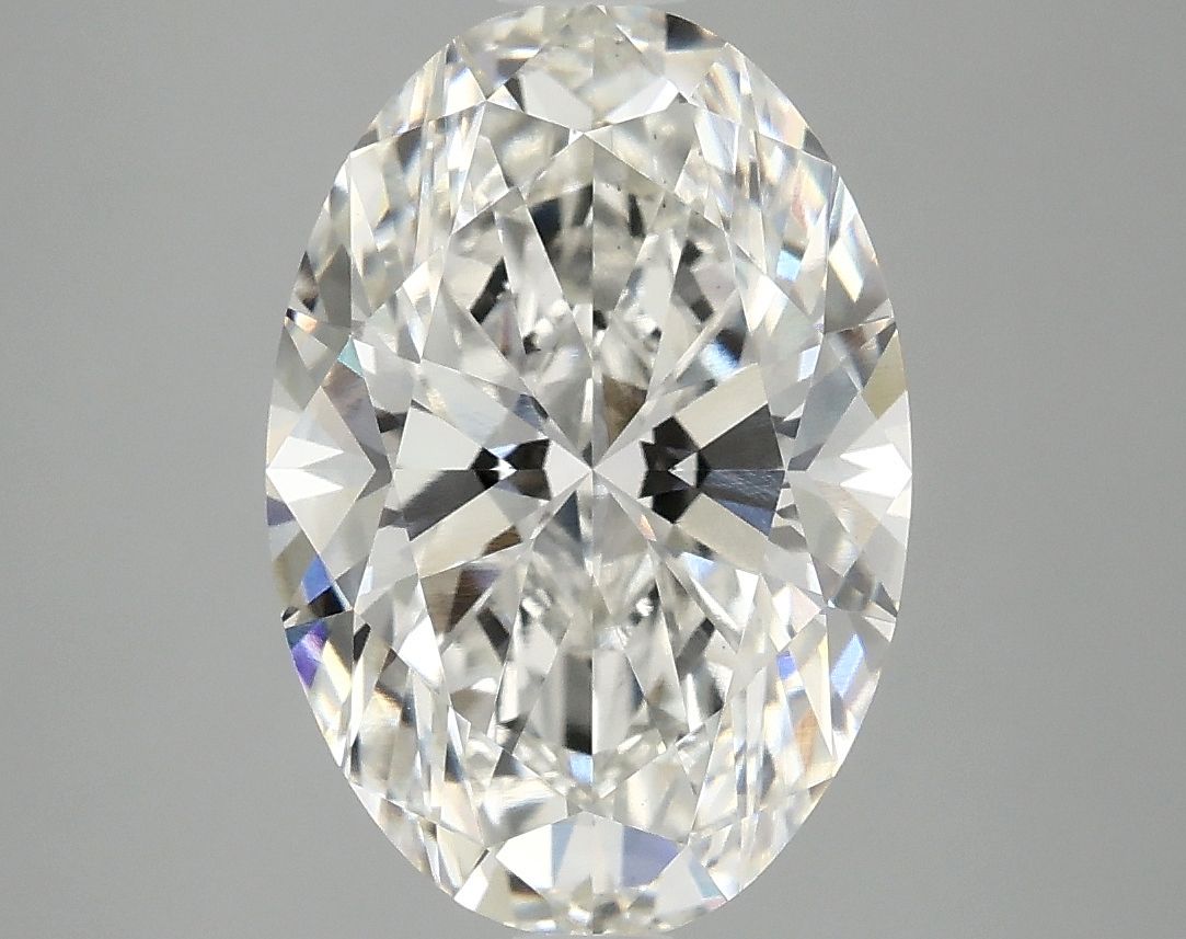 4.09 ct. oval Lab Grown Diamond front image