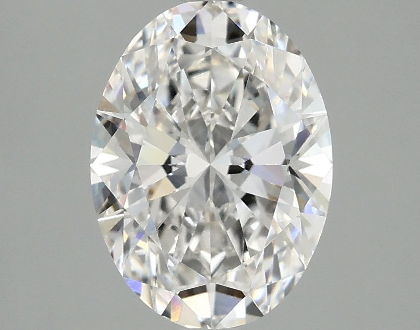 2.10 ct. oval Lab Grown Diamond front image