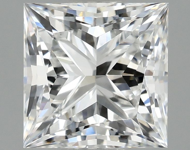1.99 ct. princess Lab Grown Diamond front image