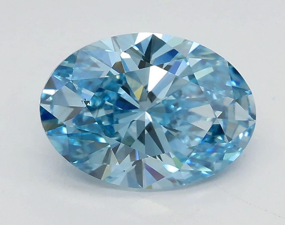2.01 ct. oval Lab Grown Diamond front image