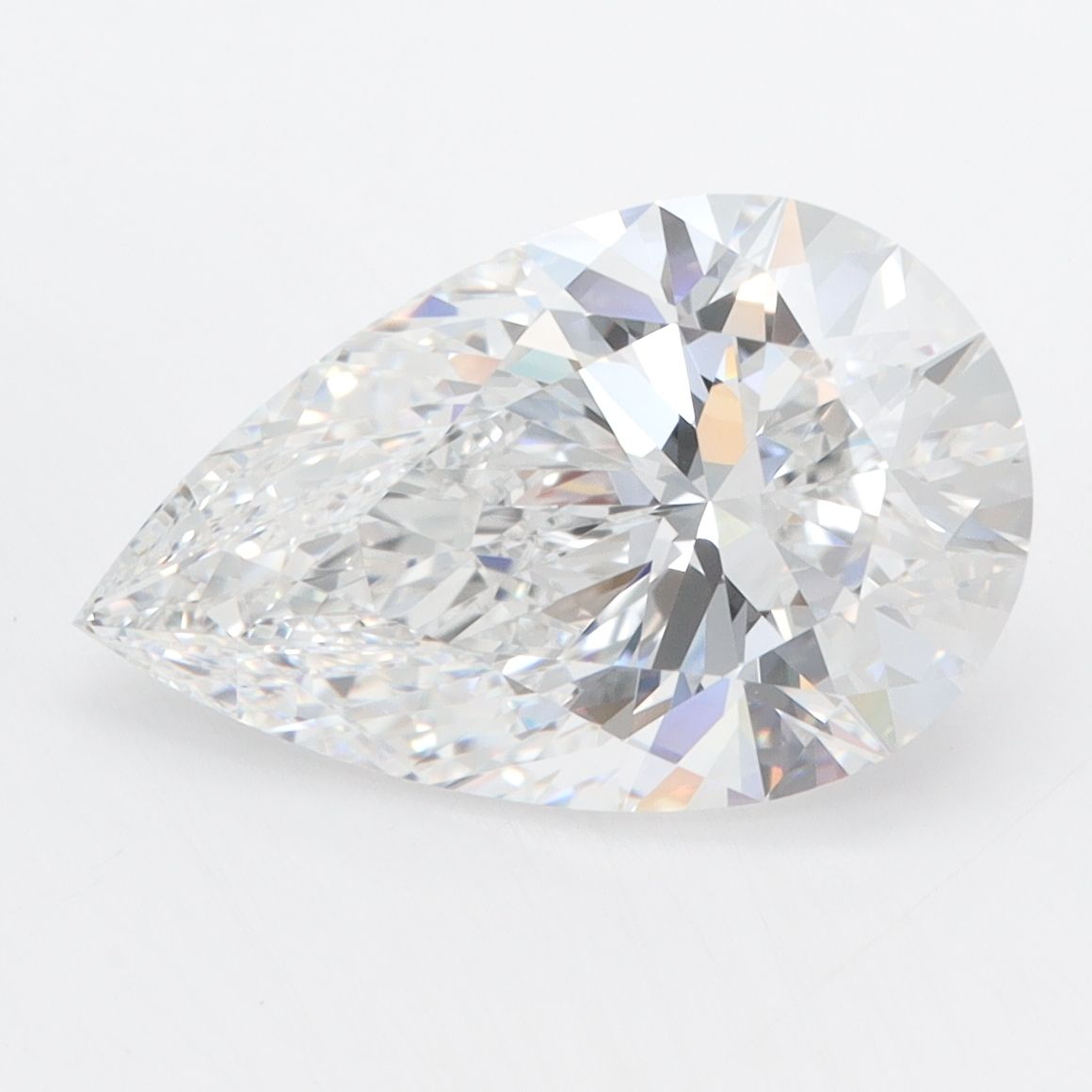 Diament LG gruszka, 4.05 ct, E, IF