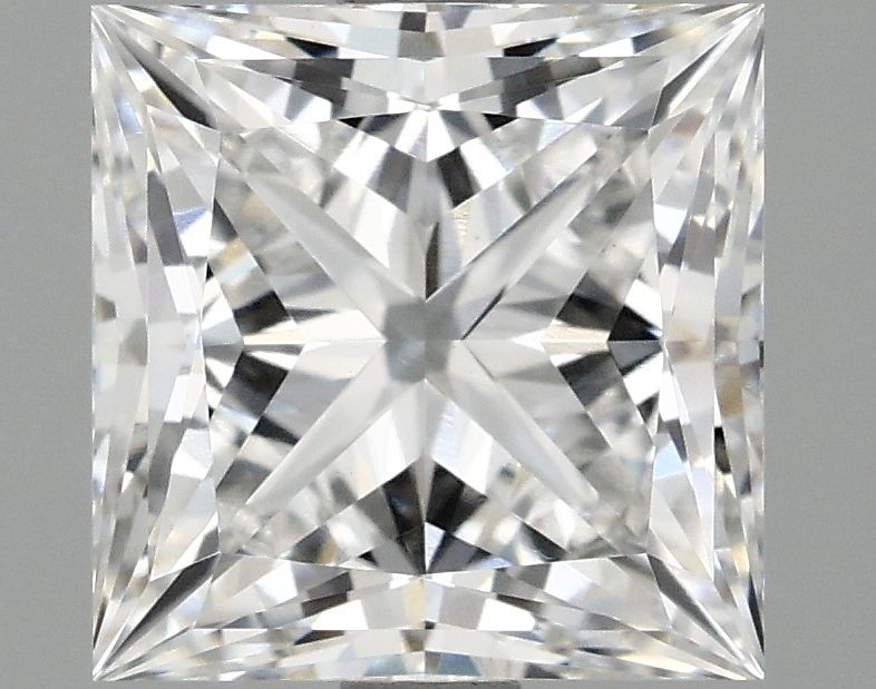 2.10 ct. princess Lab Grown Diamond front image