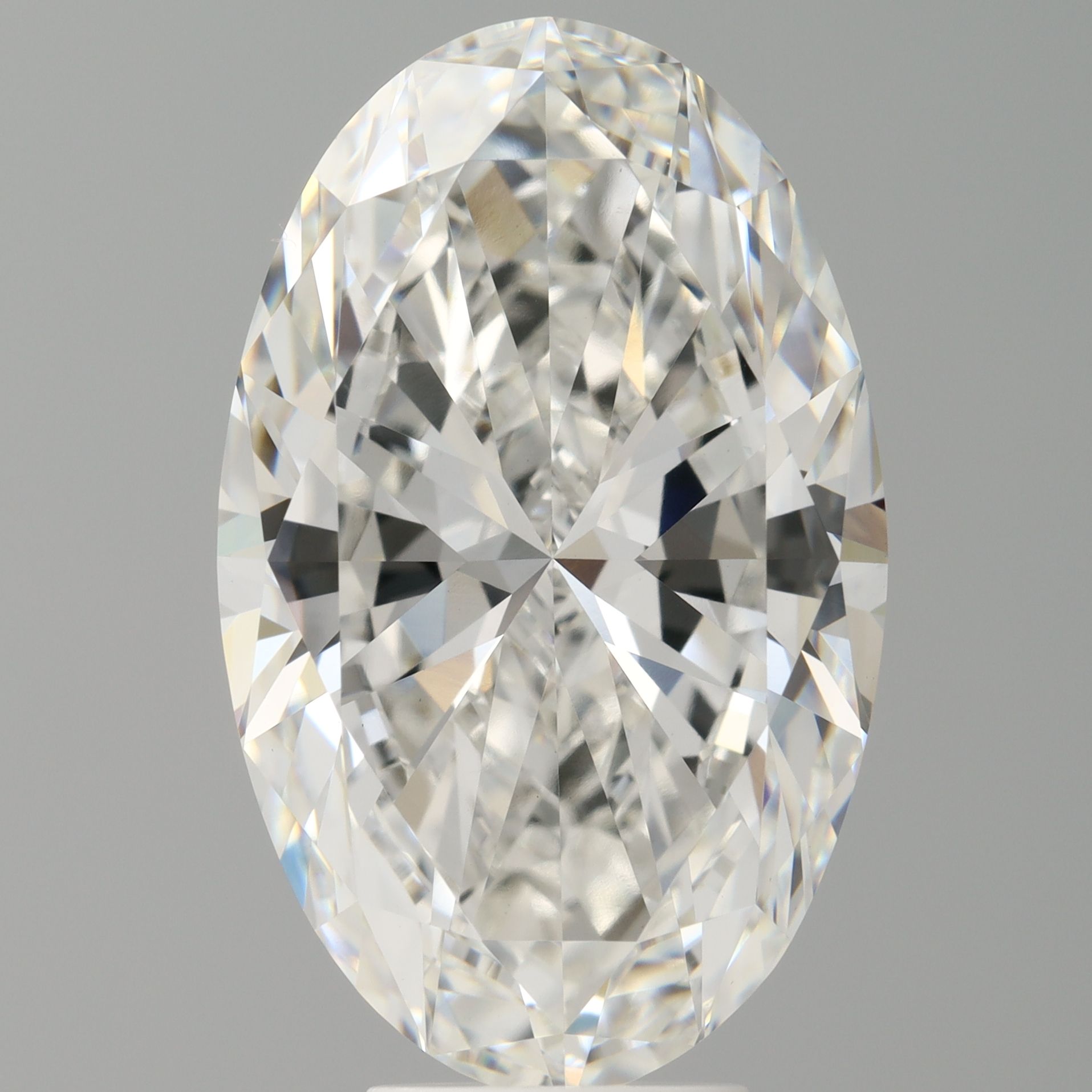 7.02 ct. oval Lab Grown Diamond front image