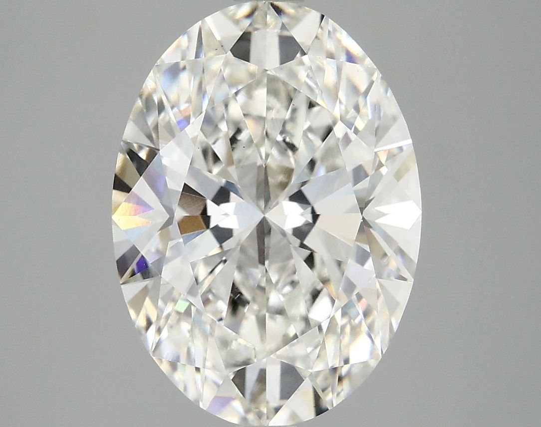 4.09 ct. oval Lab Grown Diamond front image