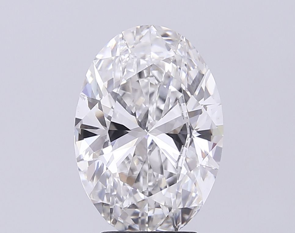4.00 ct. oval Lab Grown Diamond front image
