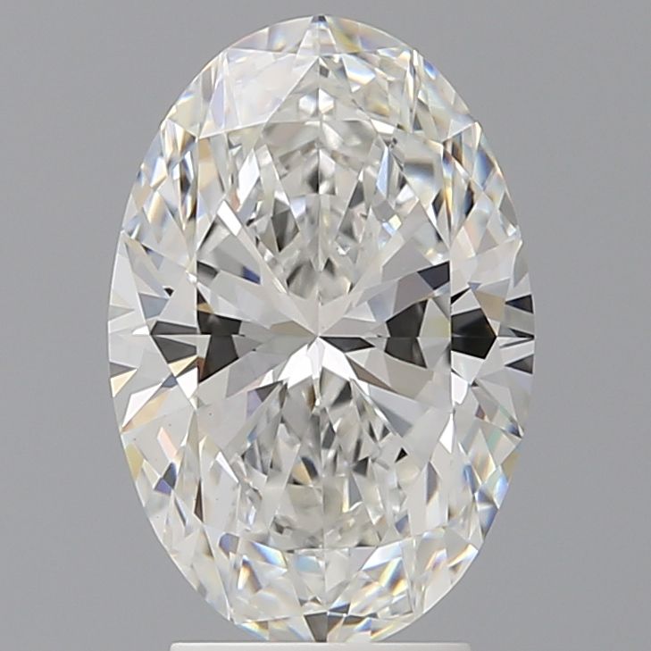3.60 ct. oval Lab Grown Diamond front image