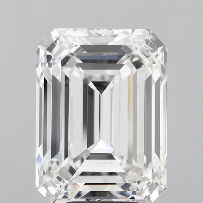 6.52 ct. emerald Lab Grown Diamond front image