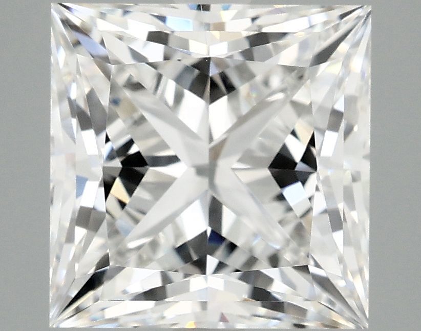 4.19 ct. princess Lab Grown Diamond front image