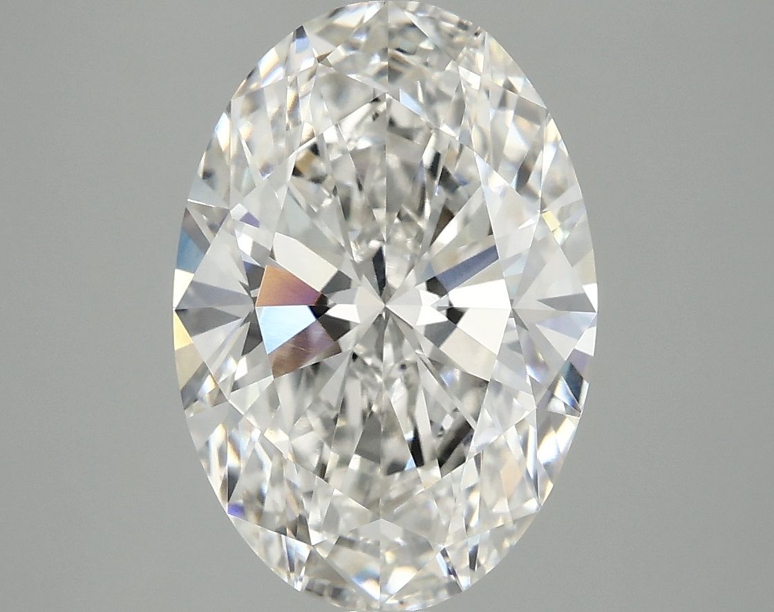 3.98 ct. oval Lab Grown Diamond front image