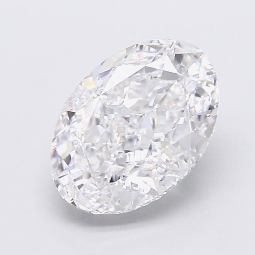 3.72 ct. oval Lab Grown Diamond front image