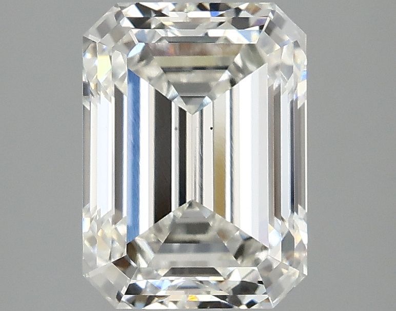 2.56 ct. emerald Lab Grown Diamond front image