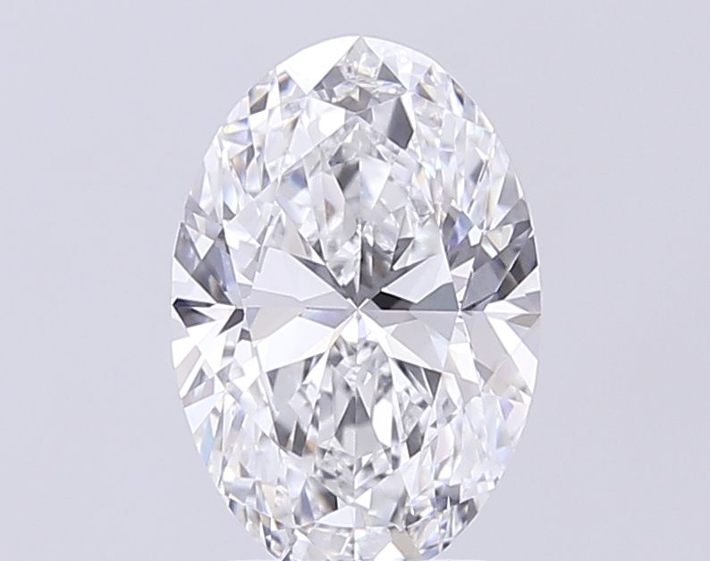 2.71 ct. oval Lab Grown Diamond front image