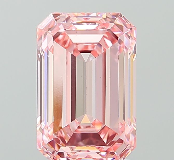 3.02 ct. emerald Lab Grown Diamond front image