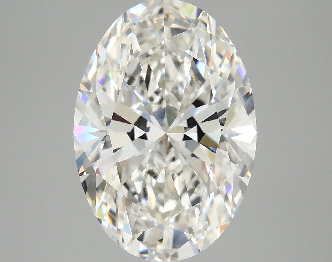 3.85 ct. oval Lab Grown Diamond front image