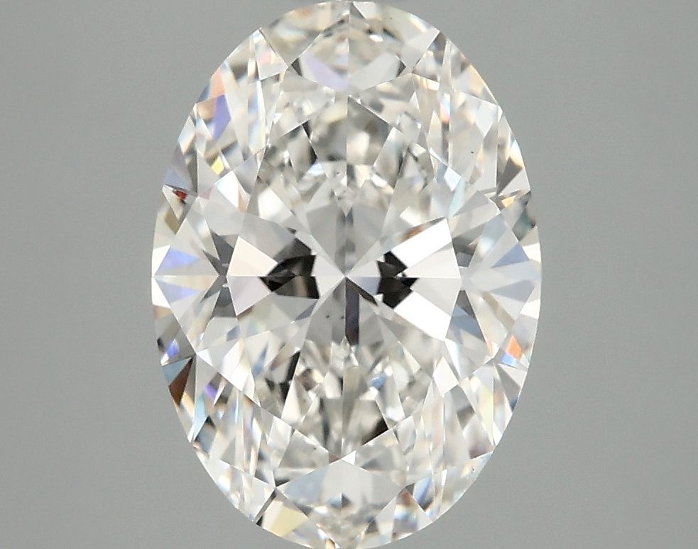 3.10 ct. oval Lab Grown Diamond front image